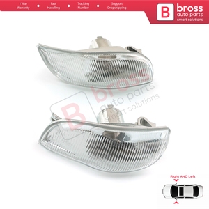 Lente de Indicador de Espejo Lateral BSP626 Derecha e Izquierda para Symbol MK3 Logan Sandero MK2 261653175R 261600977R - Product Image 5
