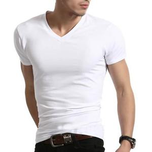Colección de camisetas de algodón 100% para hombre Calidad Premium Sólido en blanco e impreso a medida Opciones al por mayor - Product Image 4