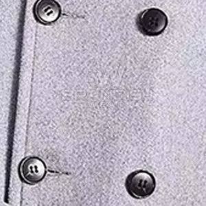 Confortable Respirant Léger Hiver Peacoat Meilleure Qualité Offre Spéciale Double Boutonnage Hommes Peacoat Fabriqué Au Pakistan - Product Image 3