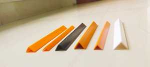 Perfil de Esquina de Extrusión en Forma de L de PVC Directo de Fábrica, Ángulo en L de Plástico Personalizado - Product Image 3