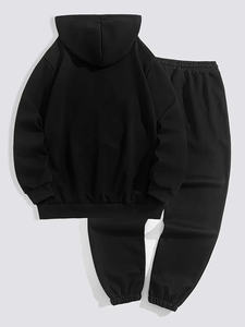 Vente à chaud Survêtement pour homme de qualité supérieure avec logo personnalisé respirant coupe ajustée attrayant design uni pour la saison hivernale - Product Image 5