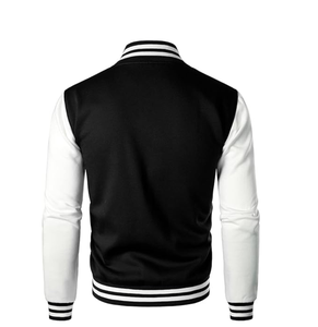 Nuevo diseño personalizado Varsity Jacket Cuerpo de lana grano superior Mangas de cuero Béisbol Transpirable Estándar Tallas grandes Chaquetas de mujer - Product Image 2