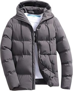 Chaqueta de bombardero de talla grande con logotipo personalizado de alta calidad para hombre, prendas de vestir impermeables cálidas de invierno, abrigos con relleno de plumón, chaquetas de burbujas de gran tamaño - Product Image 5