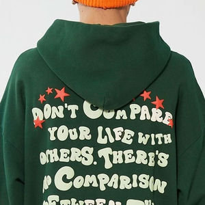 Sudadera con Capucha Completa, 100% Algodón, Estampado Gráfico 3D, Corte Regular, Personalizada, de Forro Polar, Impermeable, Gruesa, para Invierno, para Hombre - Product Image 4