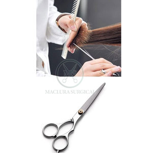 Tijeras profesionales para cortar el cabello con Mango antideslizante para peluqueros, tijeras de peluquero de salón de moda de 6,0 pulgadas - Product Image 3