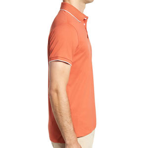 Polo unisexe de haute qualité pour le printemps et l'automne T-shirt de travail en coton de couleur unie Style Streetwear pour hommes - Product Image 6