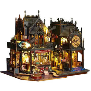 Maison En Bois Jouet De Construction <b>Model</b> Building Tool <b>Kit</b> - Product Image 1