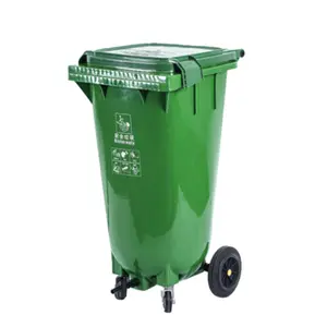 Chariot de stockage de déchets alimentaires de cuisine de 120l, chariot de recyclage de déchets alimentaires pour hôtels