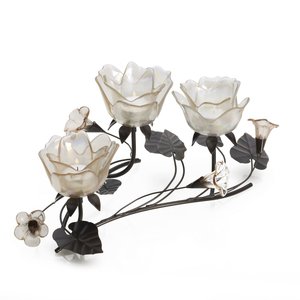 Bougeoir en cristal, décoration de la maison, autre support de bougie brillant, pour l'intérieur et l'extérieur - Product Image 5
