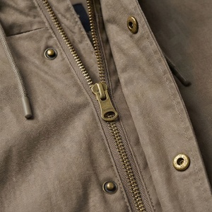 Nouvelle veste parka classique à capuche pour homme confortable 2025, parka personnalisable de qualité supérieure - Product Image 4