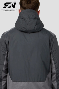 Ensemble de survêtement de maternité personnalisé avec logo imprimé numériquement, imperméable, pour homme, 100% nylon, léger, longueur intégrale - Product Image 5