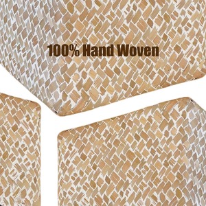 กล่องใส่กระดาษทิชชูสานจากหญ้าทะเล กล่องเก็บของทำมือ เป็นมิตรกับสิ่งแวดล้อม ของตกแต่งบ้านจากธรรมชาติ ขายส่งจากเวียดนาม - Product Image 5