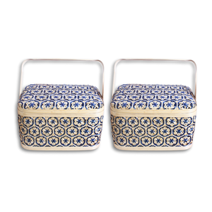 Produit phare Des délices gastronomiques aux ensembles de spa relaxants: des façons créatives d'utiliser le panier-cadeau en bambou - Product Image 1