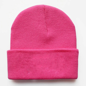 Customize Beanie Hats Knitting Wholesale Unisex Designer Blank Winter Hats Custom Logo Knitted Hat 100% Acrylic Warm - Product Image 5