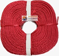 Ficelle HDPE MULTIROPES résistante aux UV, biodégradable, anti-UV, 1,5-20 mm, 100/200 yards, certifiée ISO 9001:2015, souple et flexible