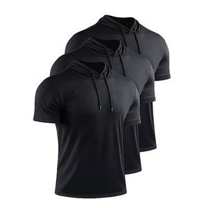 Logotipo personalizado al por mayor en blanco hombres suéter chaqueta abrigo hombres Zip Hoodie con cremallera sudaderas con capucha - Product Image 3