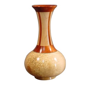 Vase décoratif fait à la main Vases à fleurs en bois de meilleure qualité pour hôtel maison Restaurant décoration de table Vases à fleurs utilisation - Product Image 1