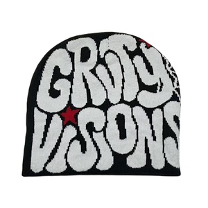 หมวกบีนนี่ถักไหมพรมสำหรับฤดูหนาว Shaghaf Sports Wear Impex Bc2 OEM คุณภาพสูง แบบยูนิเซ็กซ์ ผลิตจากอะคริลิก 100%  ตกแต่งด้วยตัวอักษรแบบย้อมสี พร้อมป้ายทอ - Product Image 2