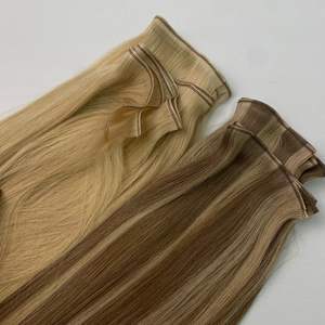 High Quality 100% Remy Vietnamese Human Hair Extension Double Drawn Flat Weft 2mm Bundle Wholesale Raw Unprocessed Wave Style - Product Image 5