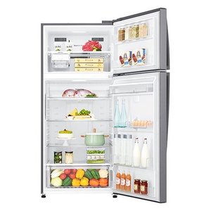 Refrigerador con congelador de doble puerta NatureFresh GTF744PZPED E-Class, Total No Frost, color plata platino (78x73x180cm), diseño de puerta francesa - Product Image 2