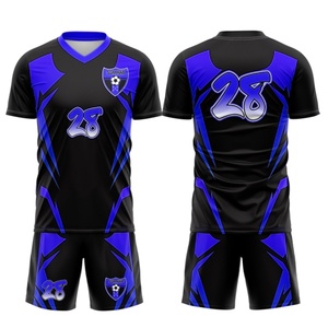 Maillot de football personnalisé pour hommes, vêtements de sport, kit de football, service OEM avec technique de coupe automatisée, maillot de football - Product Image 4