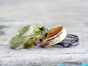 เครื่องประดับที่มีสีสันกำไลข้อมือดีและกำไลข้อมือสร้อยข้อมืออะคริลิคเรซิ่นดอกไม้กำไลข้อมือเครื่องประดับสำหรับ - Product Image 3