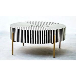 L'UTILISATION DE L'INSTALLATION D'OS DONNE DES MEUBLES Design moderne Armoire à incrustation en os véritable avec 7 tiroirs pour le salon armoire à incrustation en os impex - Product Image 4