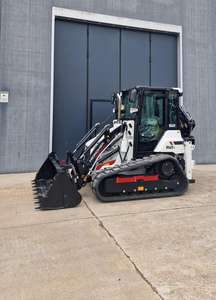 Retroexcavadora Hidromek 62t a la venta, retroexcavadora sobre orugas, retroexcavadora aprobada por la CE EPA con cargador frontal y accesorio de retroexcavadora, envío gratis - Product Image 3