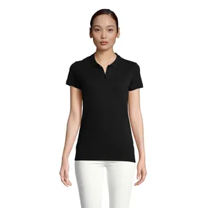Polo bio Planet Woman, merchandising durable, vêtements promotionnels écologiques - Product Image 1