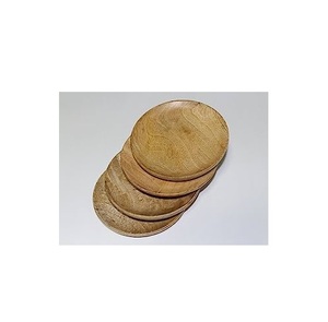 Assiette de service en bois naturel écologique, vaisselle en bois pour la maison et la cuisine, assiettes rondes, assiette en bois pour fruits, prix de gros - Product Image 6