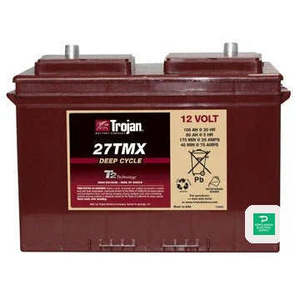 Batterie Trojan PES-ESS-BTS-0130 12V 105Ah à décharge profonde pour systèmes de stockage d'énergie solaire, origine américaine - Product Image 1