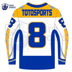 Maillot de hockey sur glace professionnel de haute qualité, respirant, nouvelle arrivée, logo personnalisé, vêtements de sport, fournisseur de premier plan - Product Image 5