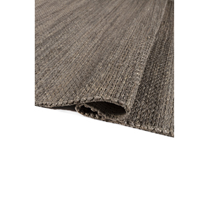 Nomadic Threads PDJT-818 Alfombras de Yute y Cáñamo de Tejido Plano, Estilo Kilim Sólido y Abstracto, Gris y Negro, para el Hogar, Alfombras Rectangulares para Pasillo - Product Image 2