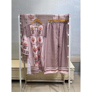 Ensemble 3 pièces en crêpe bohème pour le printemps/été - SL00250 - Product Image 1