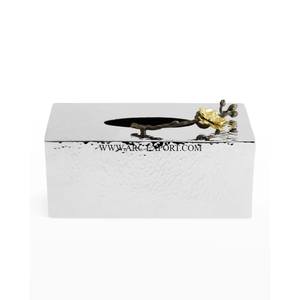 Soporte de papel tisú para el hogar y la cocina Restaurante y hoteles Decoración de mesa Dispensador de pañuelos de metal de lujo a precio competitivo - Product Image 5