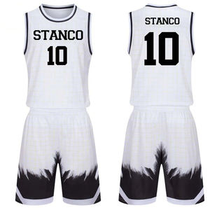 Ensemble d'uniformes de basket-ball pour adultes Réversibles Maison et hors maillots et shorts - Product Image 3