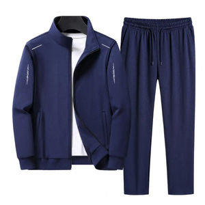 Ensemble de pantalons de survêtement et sweat à capuche surdimensionnés 100% coton survêtements pour hommes - Product Image 4