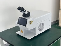Nouvelle mini machine de soudage au laser à fibre 200W, soudeuse par points de haute précision, facile à utiliser pour la réparation de bijoux en or et en argent