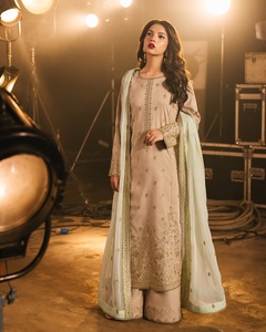 AJM Trade House Designer Ethnic Pakistani Women's Salwar Suits Formal Silk & Heavy Georgette para fiestas 5581 - Product Image 5