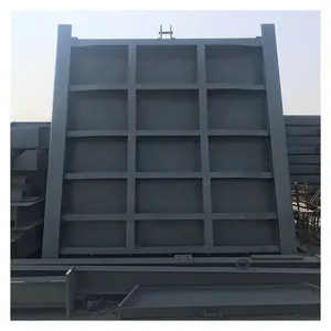 Çelik fabrikasyon ağır cebri boru su akış kontrol kapıları sulama savak kapısı