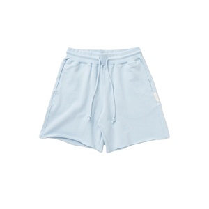 Short de survêtement personnalisé pour hommes de haute qualité motif solide vêtements de rue survêtement et short de course OEM ODM pour une utilisation à la plage teint en plaine - Product Image 1
