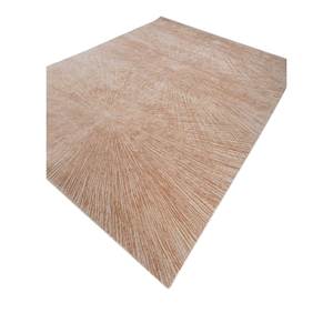 Tapis Uvenuti noué à la main en laine et soie de bambou, motif abstrait rectangulaire ivoire, pour maison, chambre, couloir, doux, 8x10 pi, Lrb-5005 - Product Image 2