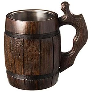 MARKET Tasse en bois Qualité supérieure Design moderne Parfait pour le thé Café Vin et bière de Falak World Export - Product Image 2