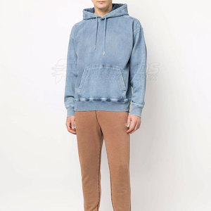 Sudaderas con Efecto Ácido, 100% Algodón, Tejido Ligero y Transpirable, Estilo Casual Urbano para Invierno, Perfectas para Uso Diario - Product Image 2