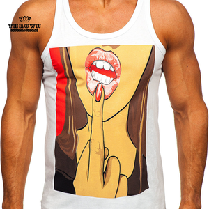 Chaleco de Hombre de Alta Calidad 100% Algodón, Camiseta sin Mangas Informal Popular, de Secado Rápido, Transpirable, Tejida, con Logotipo Personalizado, Venta al Por Mayor - Product Image 6