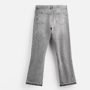 Pantalons évasés de couleur unie pour hommes Pantalons pour hommes lavés à l'extérieur Pantalons évasés aux meilleurs prix de vente pour hommes - Product Image 5