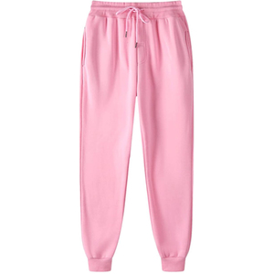 Pantalon de survêtement lourd à logo personnalisé, taille haute, jambe large, pantalon de jogging tricoté, toile de haute qualité, style baggy - Product Image 6