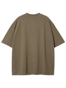 Camiseta cómoda de manga corta extragrande de algodón para hombre más vendida para usar - Product Image 4