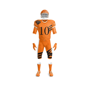 Personalizable Reversible Uniforme de Fútbol Americano Buena Calidad Transpirable Ropa Deportiva Impreso Manga Corta Personalizado Nombre del Equipo - Product Image 2