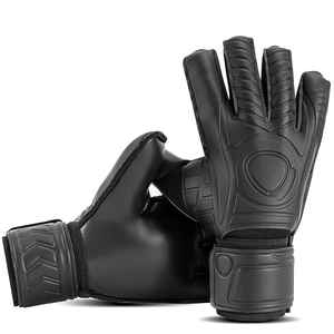 Gants de gardien de but de qualité supérieure matériau respirant blanc gants de gardien de but en Latex sur mesure pour les sports de football - Product Image 3